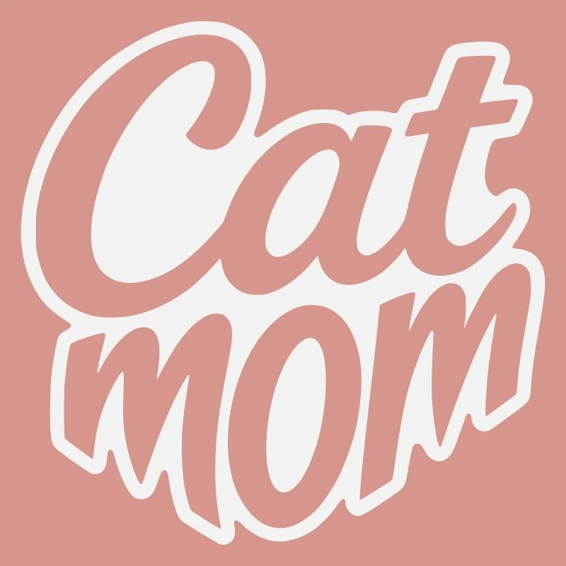 Maman chat, Lettrage maman chat,