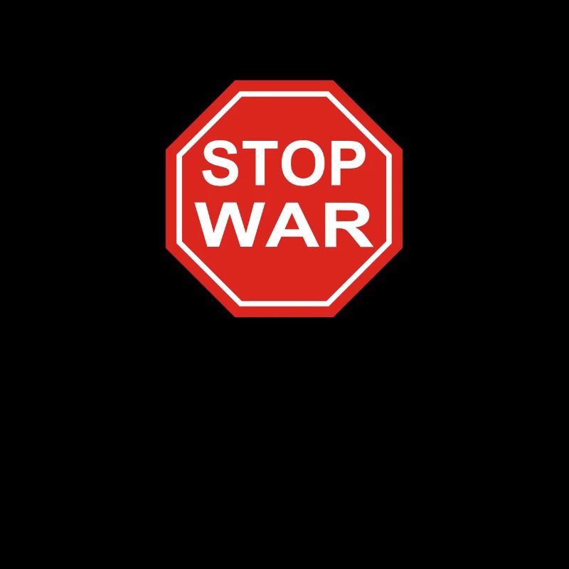 Stop War Schild - Stoppt den Krieg
