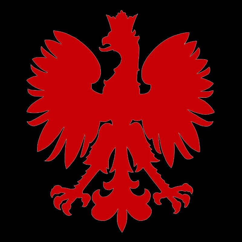 Simple Polish eagle-Red