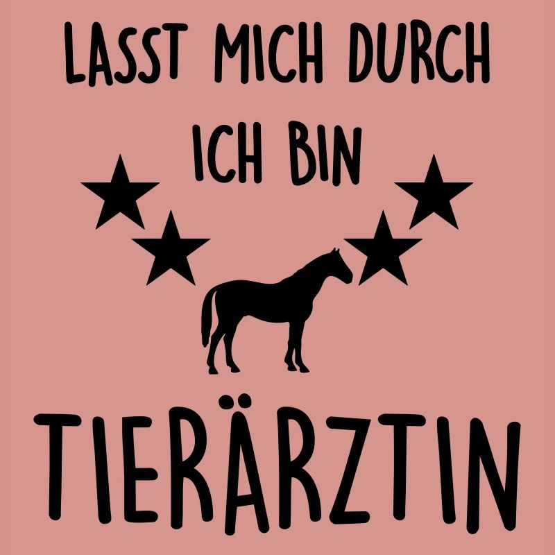 lasst mich durch, ich bin tierärztin
