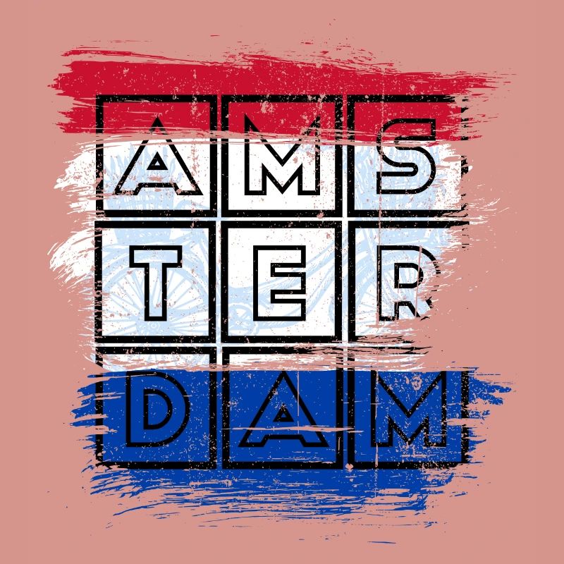 Drapeau Amsterdam Grid