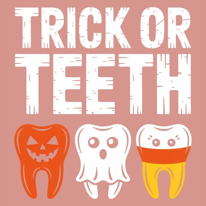 Trick oder Teeth Halloween-Trio