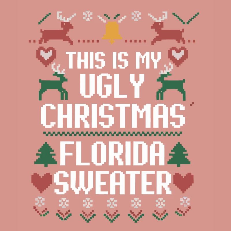 Pull de Noël laid de Floride