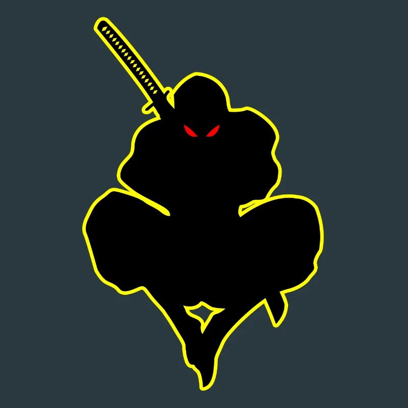 Dark Ninja Warrior Ninja Shadow Ninja Lover