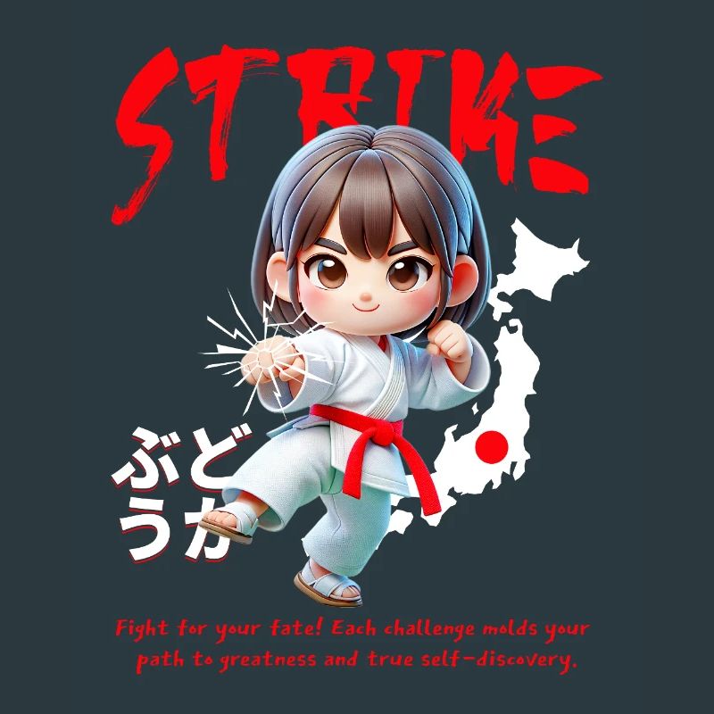 Chibi Karateheld Strike