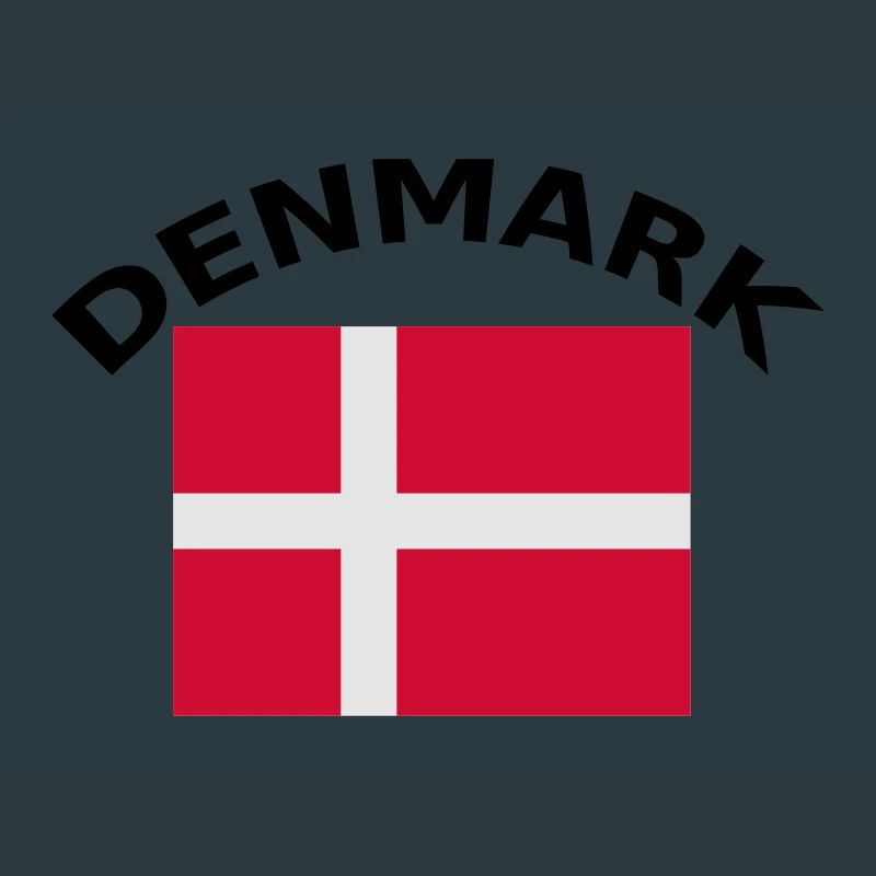 Danemark, Danemark, drapeau, drapeau