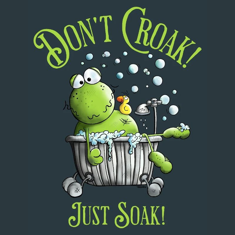 Ne croasse pas. Il suffit de tremper. Baignoire Wellness Frog