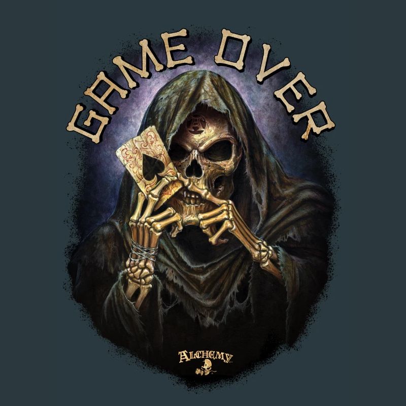 Alchemy England Sensenmann Game Over Tod