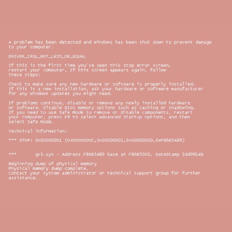 Blue Screen