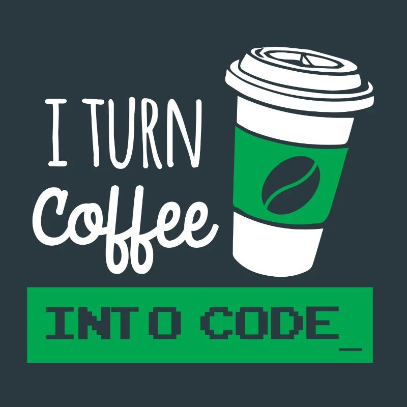 I turn coffee into code developer