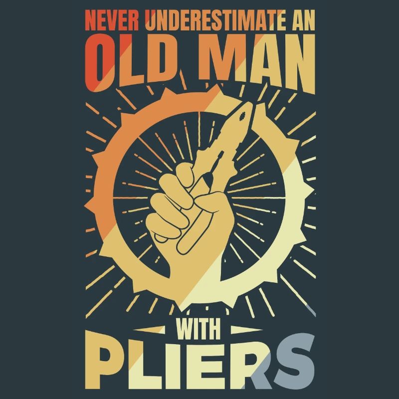 Old electronics technician