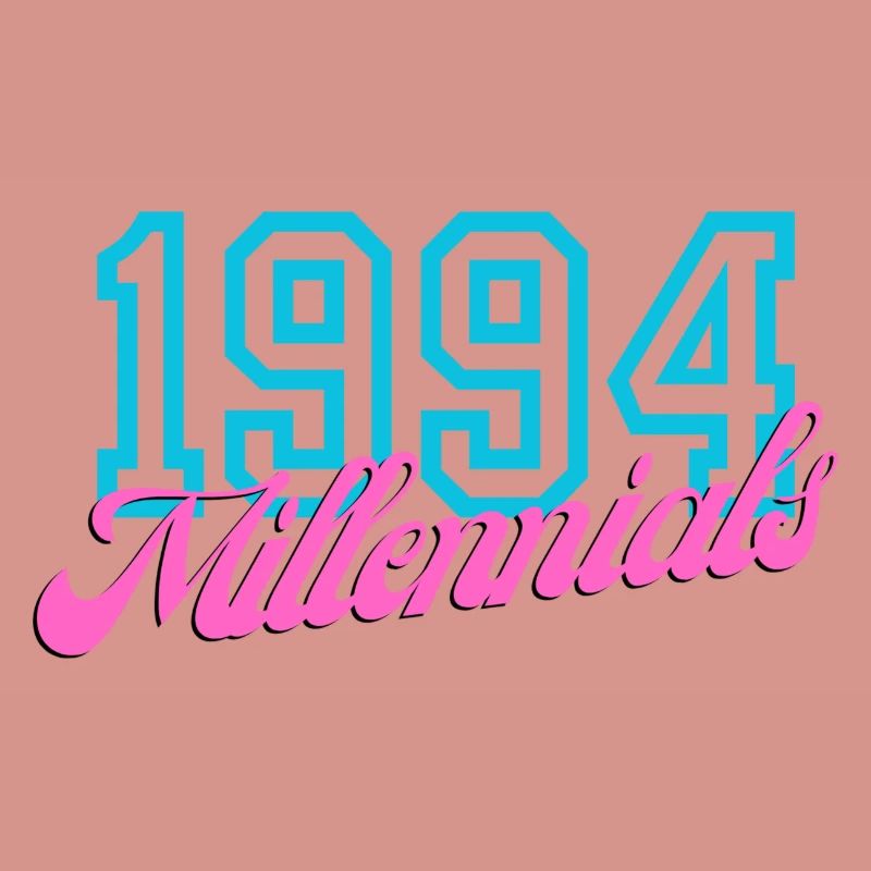 1994 Millennials Retro Datum Design