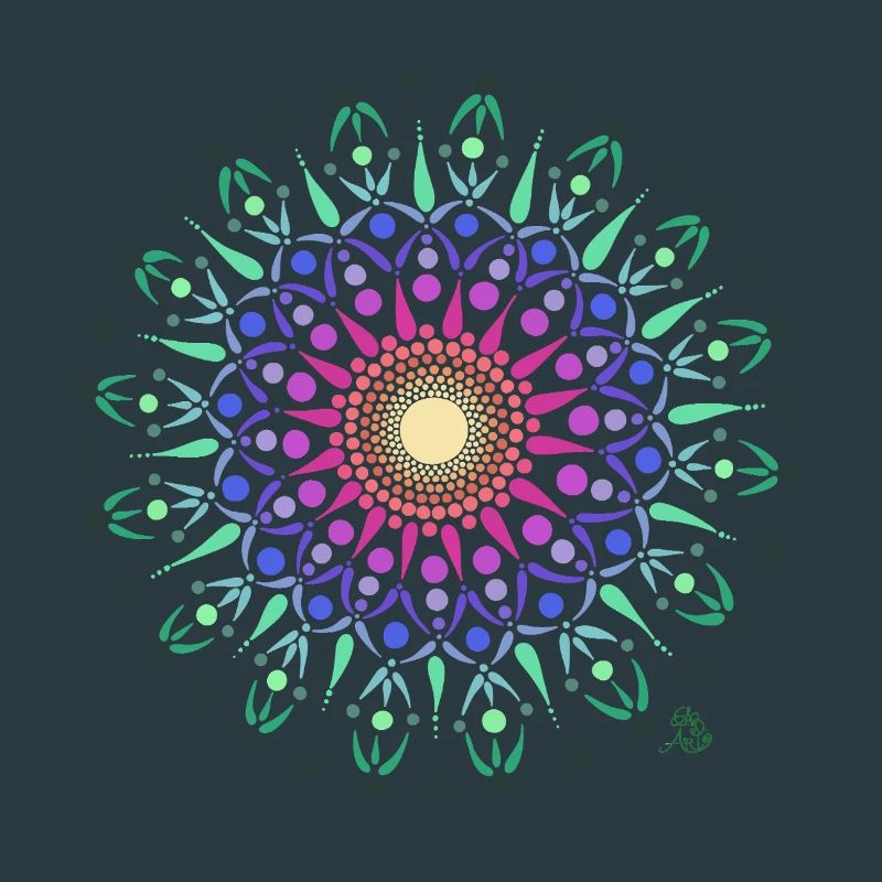 Mandala Lebensfreude