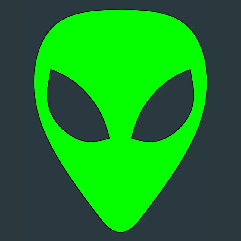 Alien - Vert clair
