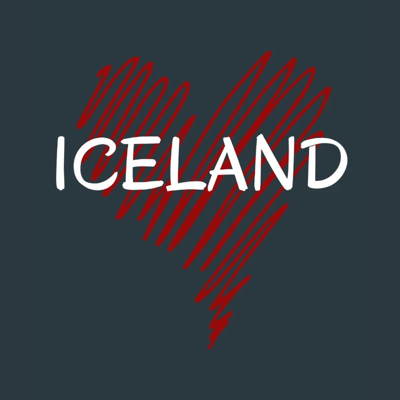 Ich liebe Island, stolzer Isländer