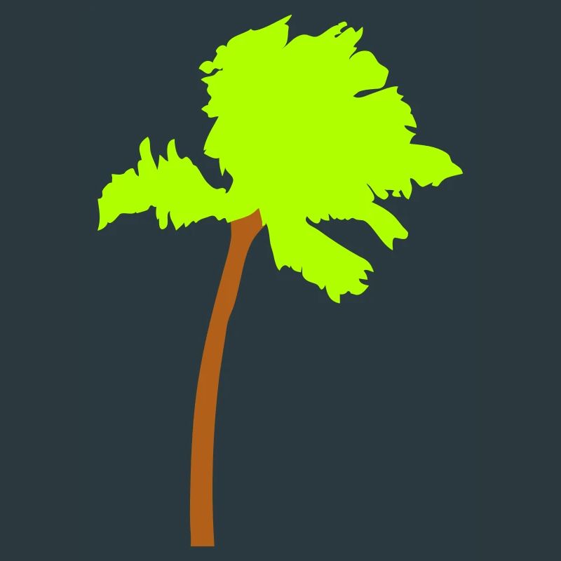 Palm Tree Island Tree Plage Vacances Noix de Mer Cool