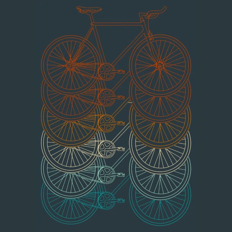 Gradient Bicycle Cascade