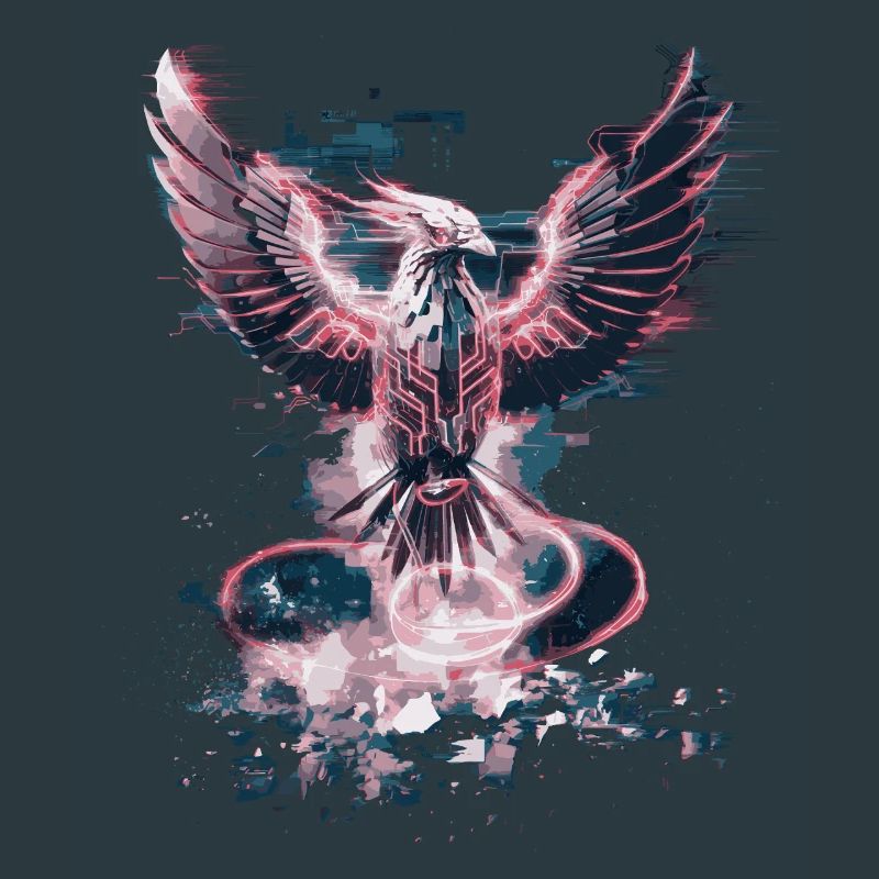 Cyber Phoenix – Digital Rebirth & Tech Ascension