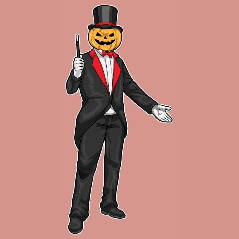 Jack O'Lantern Halloween Wizard