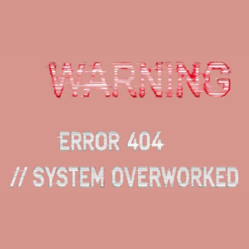 Fehlerwarnung – Systemfehler 404