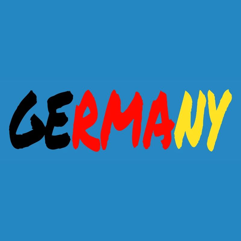 GERMANY Gradient Pinsel-Look