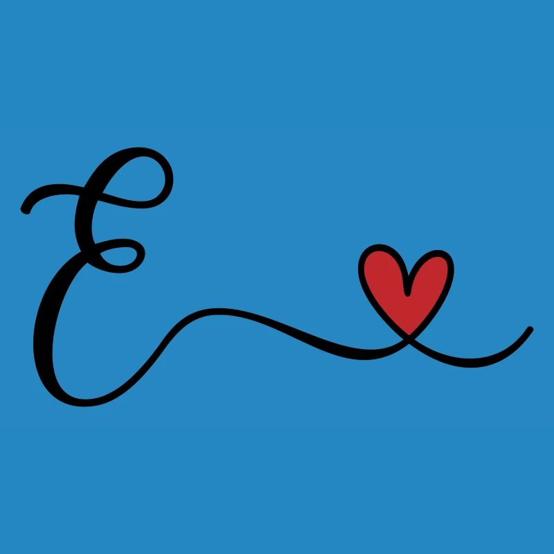 Letter E Monogram