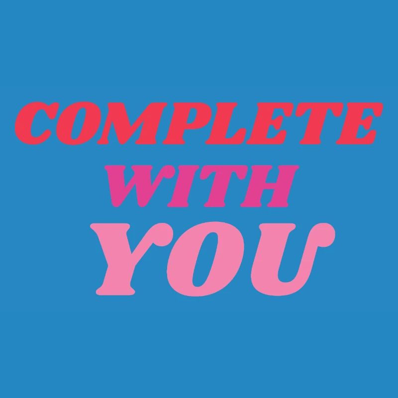 Vollständig mit Dir Romantic Statement