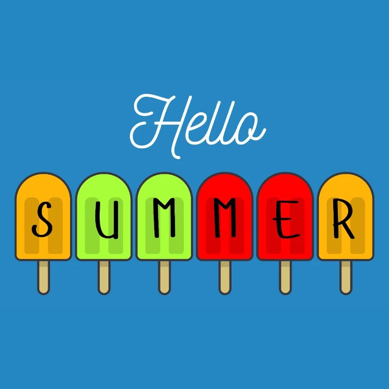 Hello Summer Popsicles