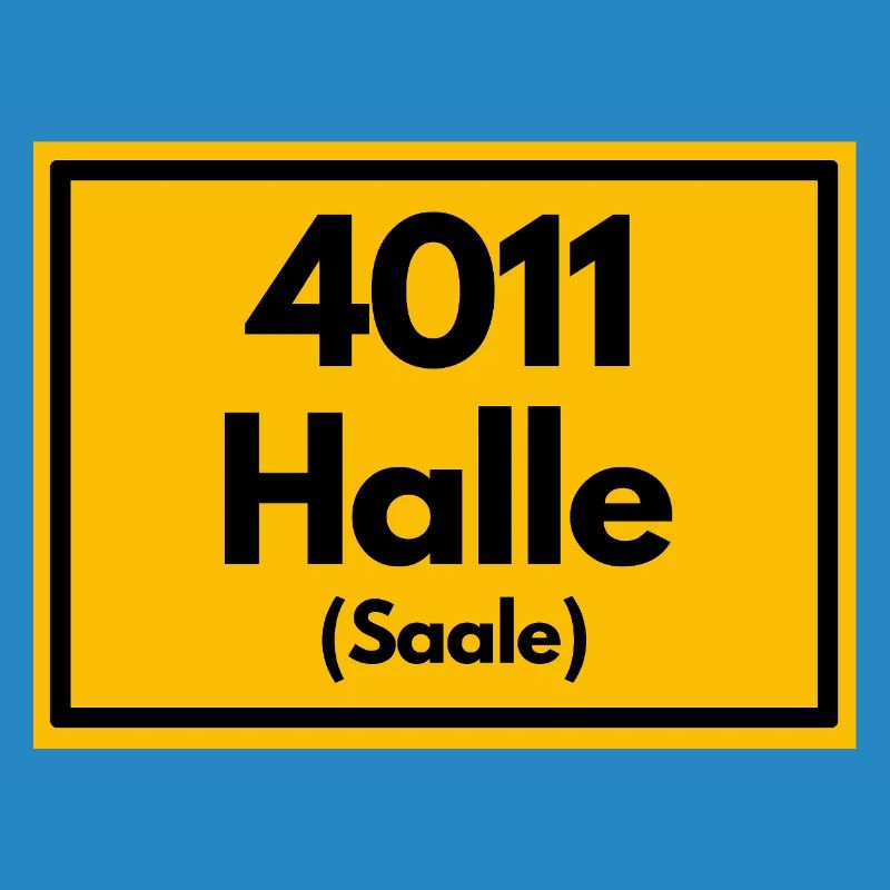 OLD POSTCODE POSTCODE RETRO 4011 HALLE (SAAALE)