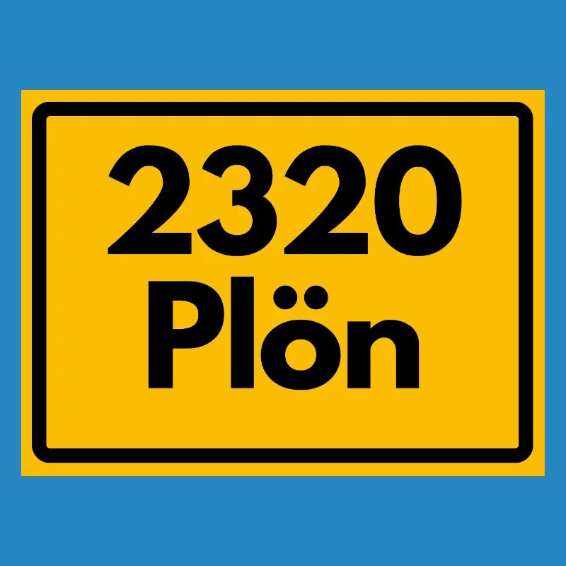 OLD POSTCODE POSTCODE RETRO 2320 PLÖN SEENPARADIES