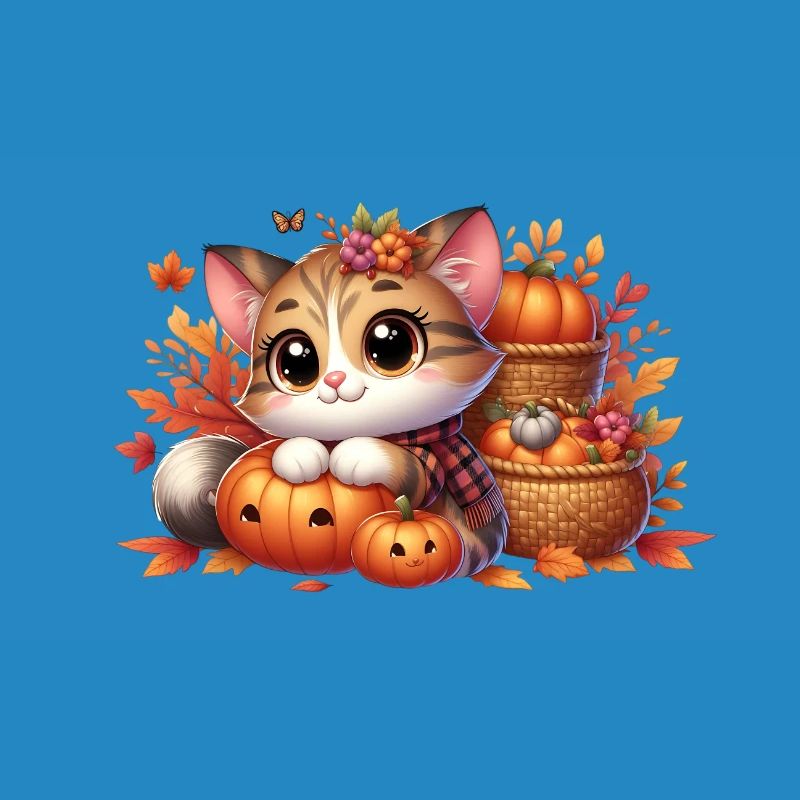 Herbst Katze 2