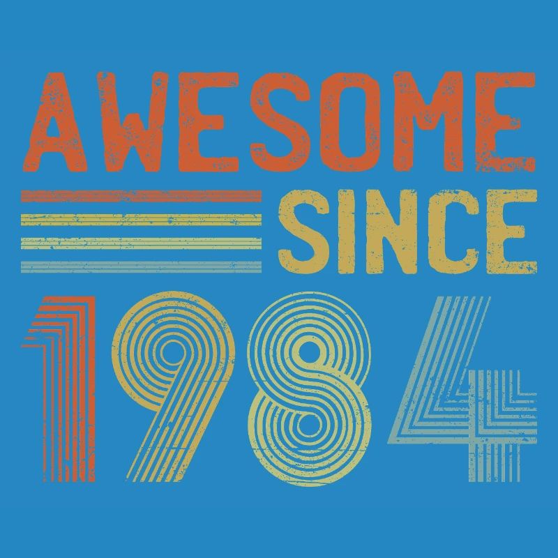 Conception de logo d’anniversaire d’année rétro