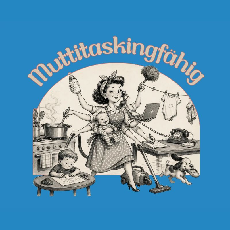 Multitasking? Nein. Muttitasking - Chaos? Läuft!
