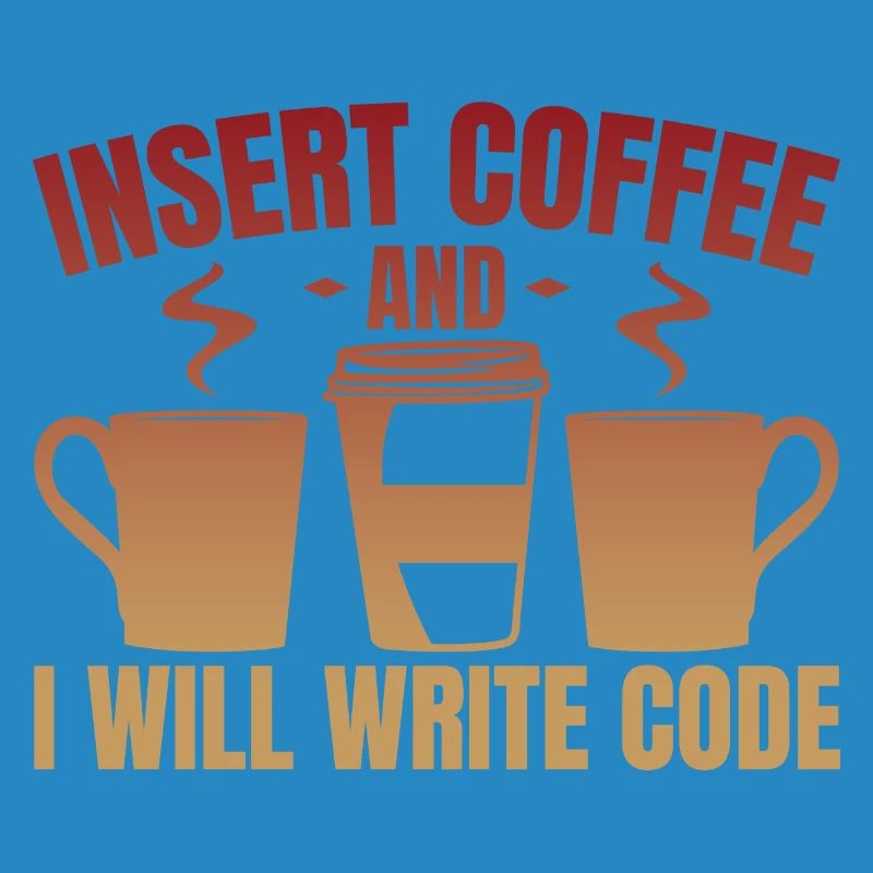 Kaffee einwerfen und Code schreiben