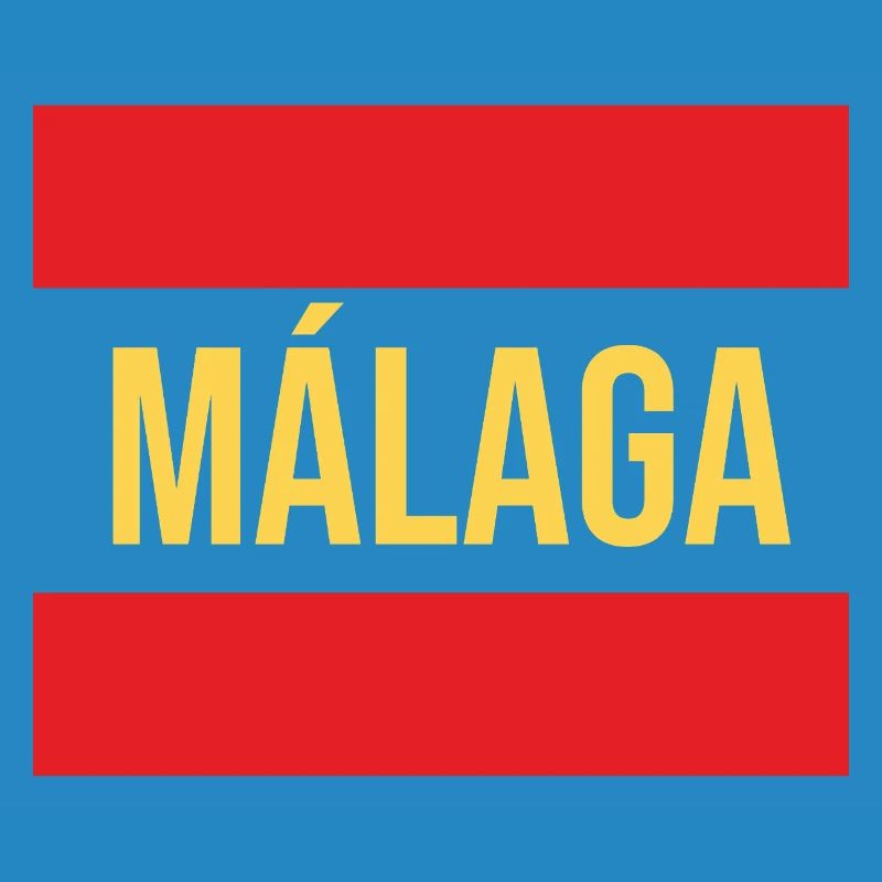 Conception du drapeau régional de Malaga