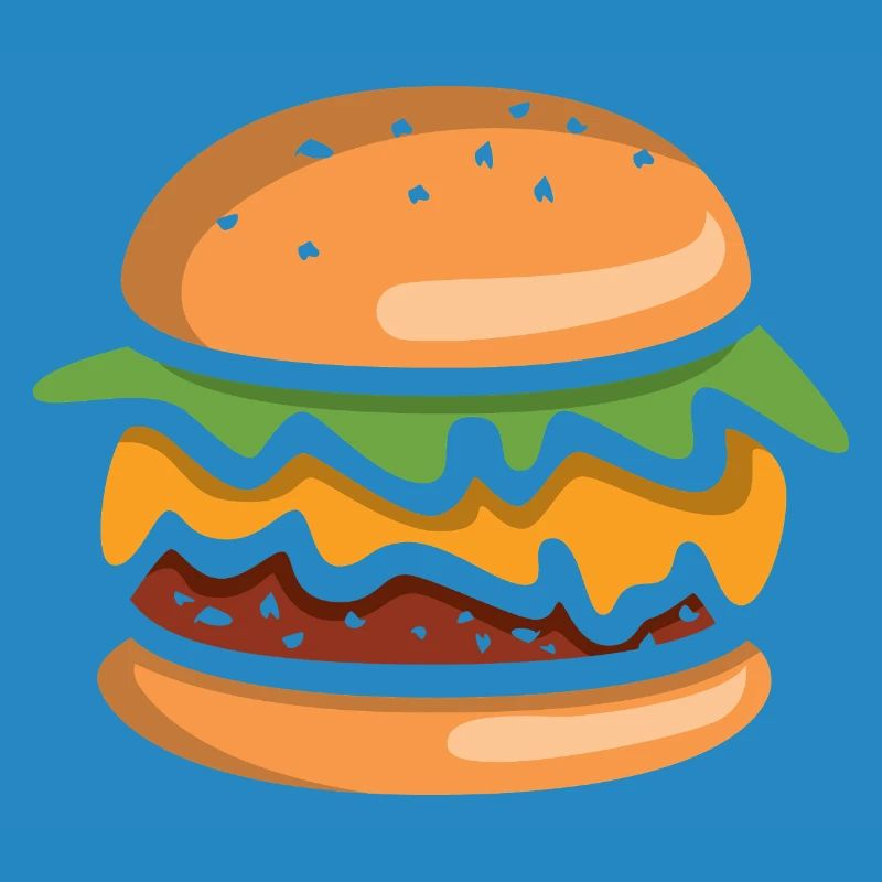 Cheeseburger Comic Burger