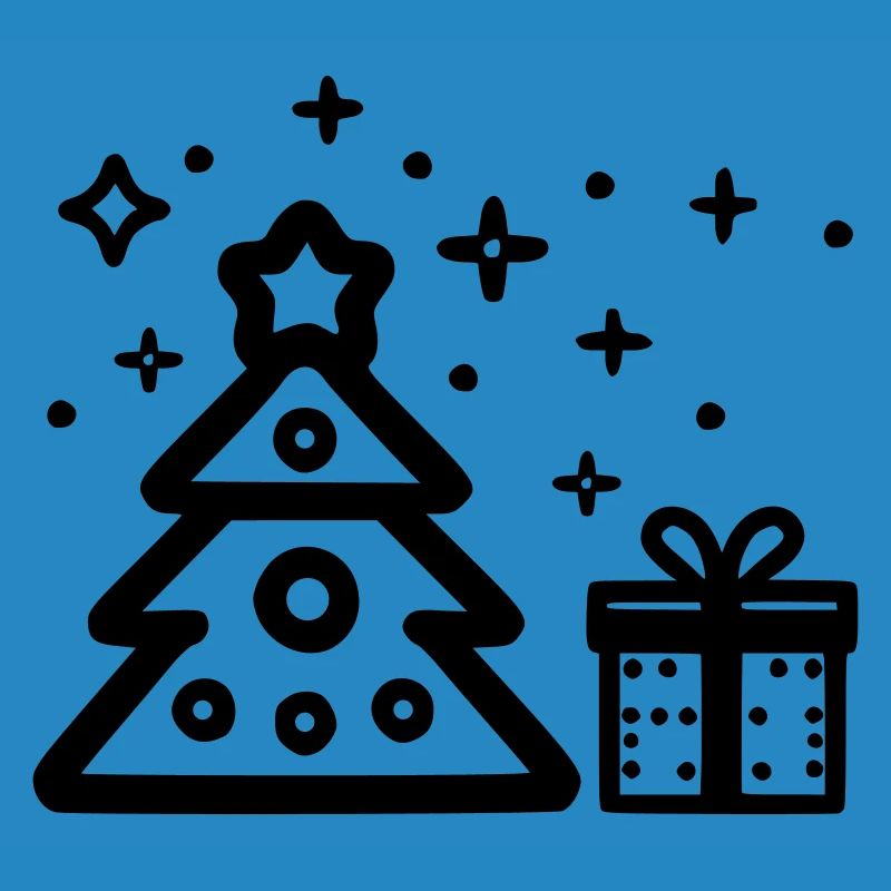 Klassischer Weihnachtsbaum