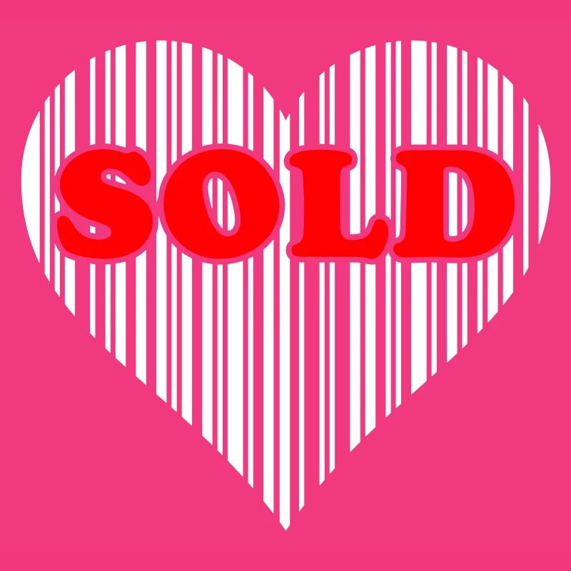 Herz Barcode Liebe – Sold Code Strichcode Geschenk