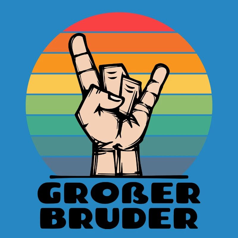 Stolzer Großer Bruder Statement Bruderherz