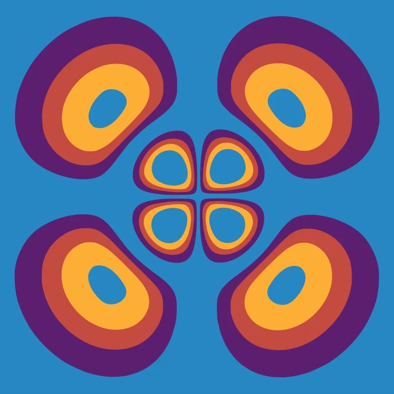 Probability density Hydrogen atom (4,2,1)