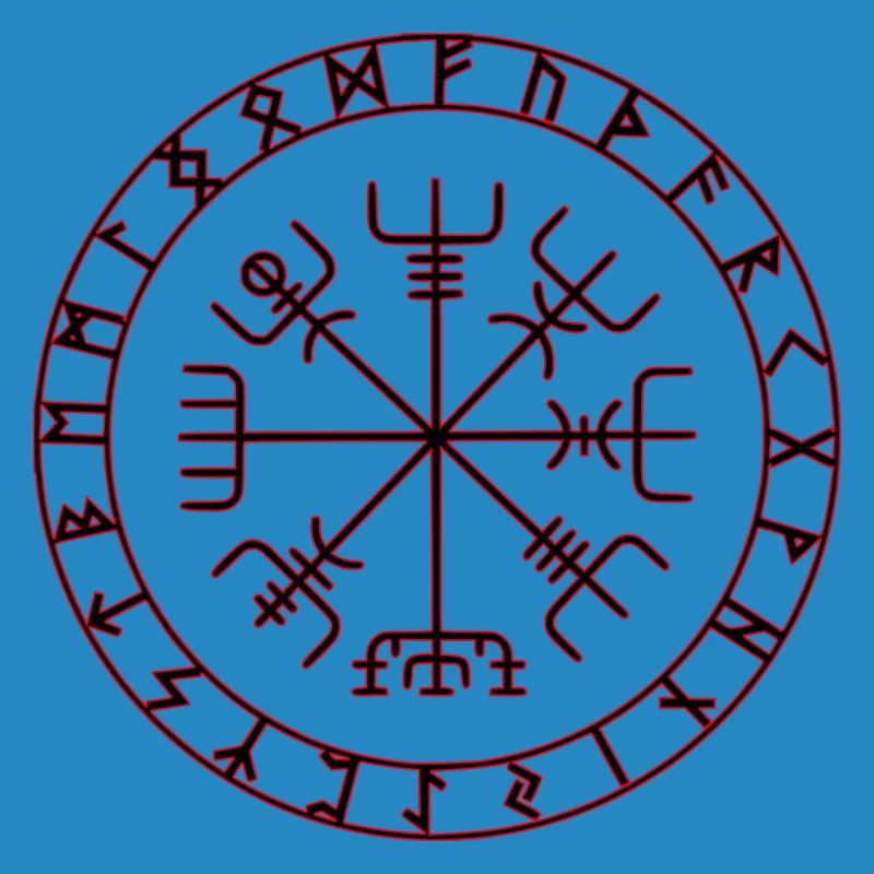 Wikinger Kompass -Vegvisir