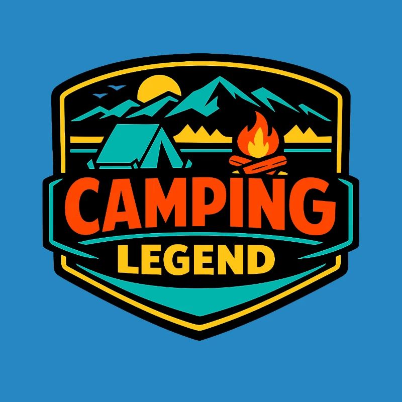 Camping Legend Abzeichen