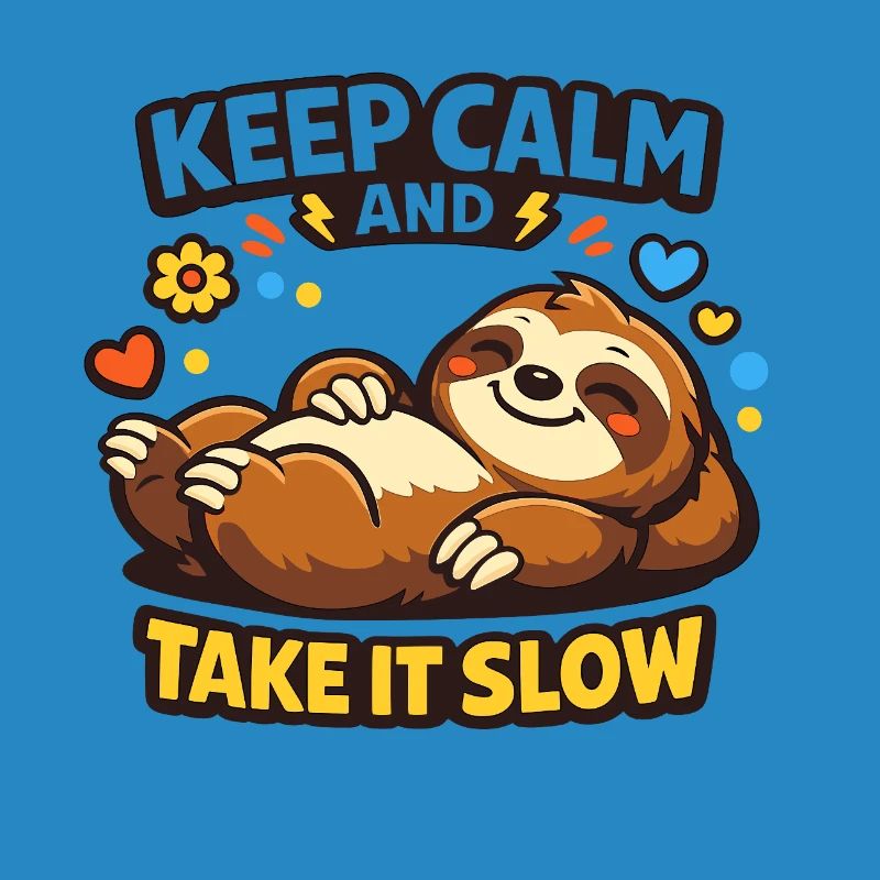 Sloth Rest Take It Slow