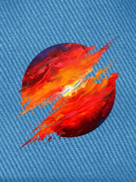 Crimson Ember Burst