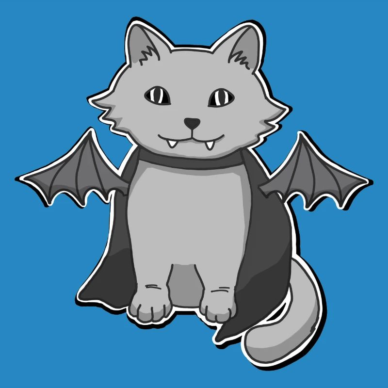 Fledermaus-Katze