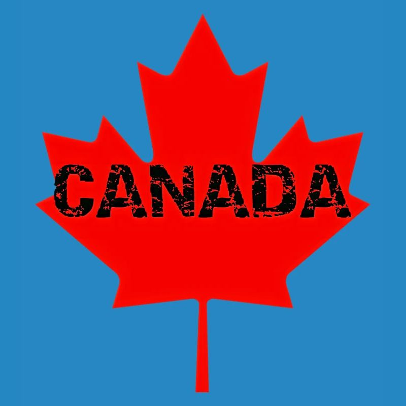Érable Canada Stamp Délavé