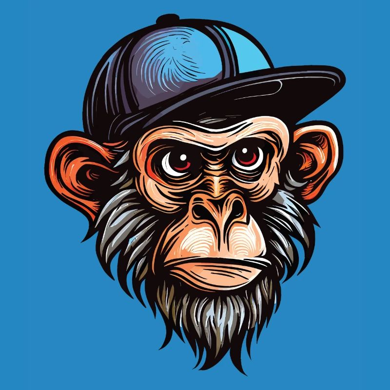 Lustiger Affe