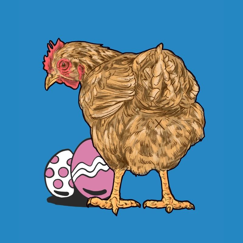 Chicken, Poultry, Poultry, Eggs, Egg, Easter, Easter Egg