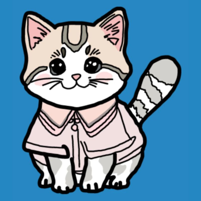 Katze mit Pulli