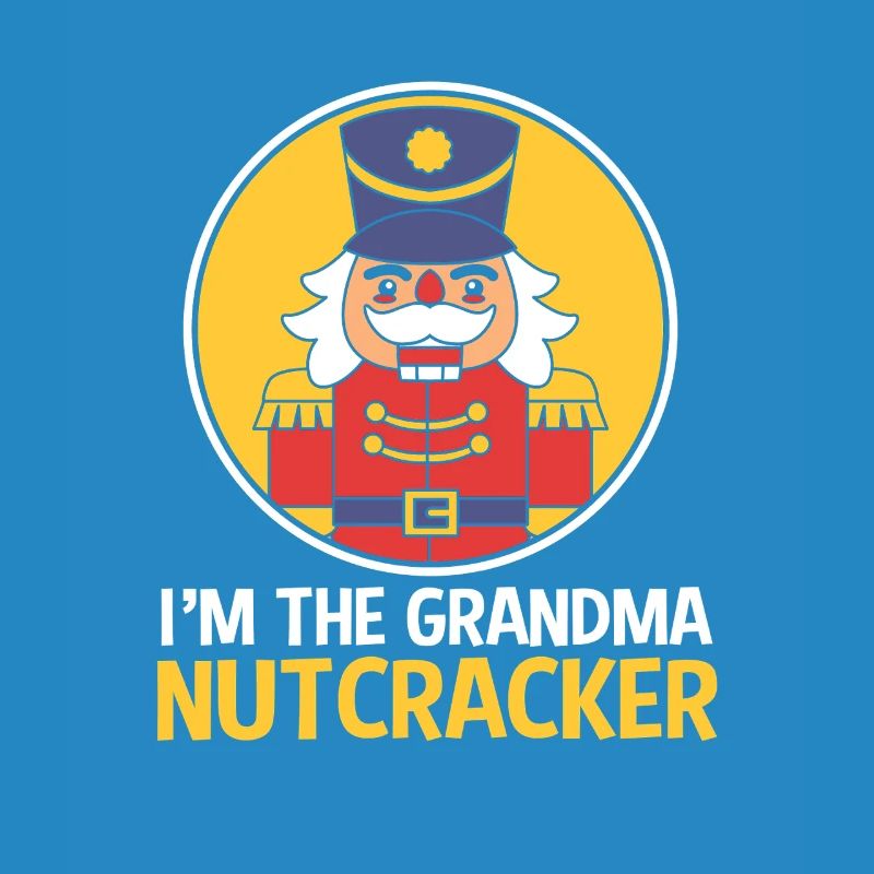 Weihnachten Nussknacker Oma Großmutter Omi